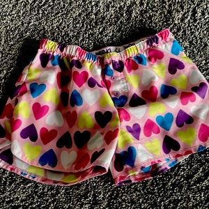 Heart Pajama Shorts